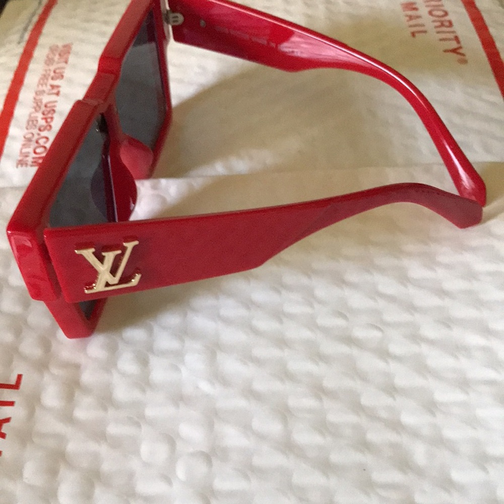 LV Cyclone Sunglasses red - Picture 7 of 8